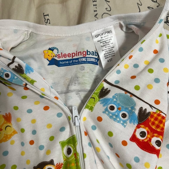 Zipadee zip sleeping baby flying squirrel sleeper - Picture 2 of 2